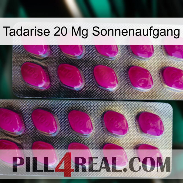 Tadarise 20 Mg Sunrise 10